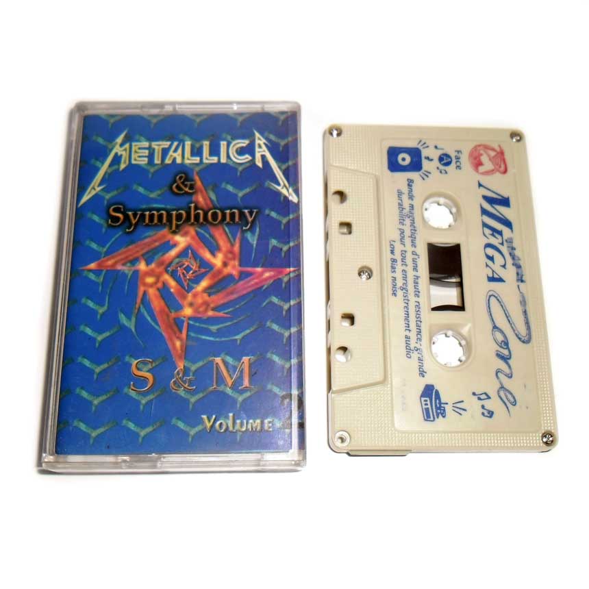 Metallica S&M Vol2 Music Cassette Tape - Cassettes For Sale